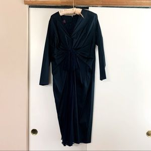 Size 12 Navy Talbot Runhof cocktail dress